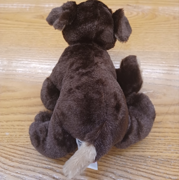 -Ganz Webkinz "Mocha Pup" brown dog plush  stuffed animal - Picture 4 of 15